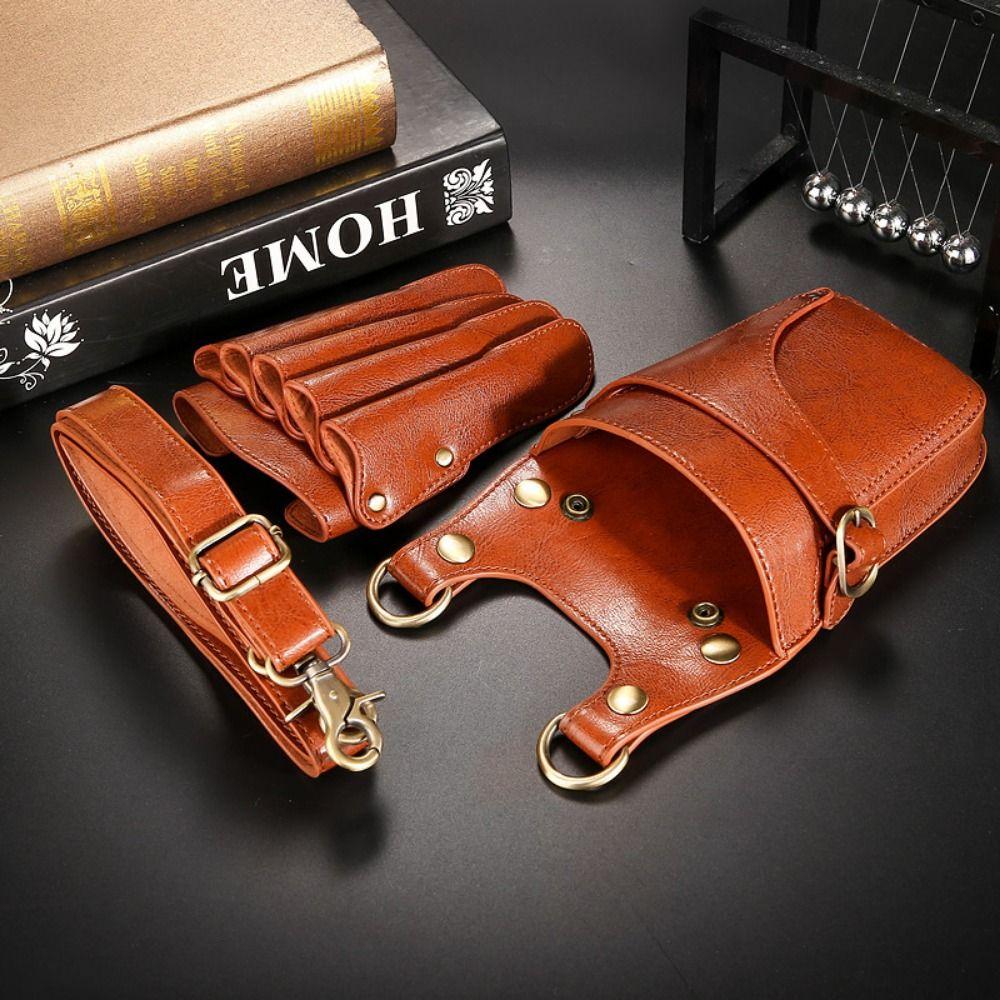 С поясом парикмахерская поясная сумка износостойкая парикмахерская сумка для инструментов парикмахера сумка для ножниц парикмахера