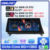 10.25"Carplay Android 13 Autoradio for BMW X5 E70 X6 E71 CCC CIC Car Intelligent Systems Radio GPS Navi Stereo DSP Bluetooth SWC Head Unit