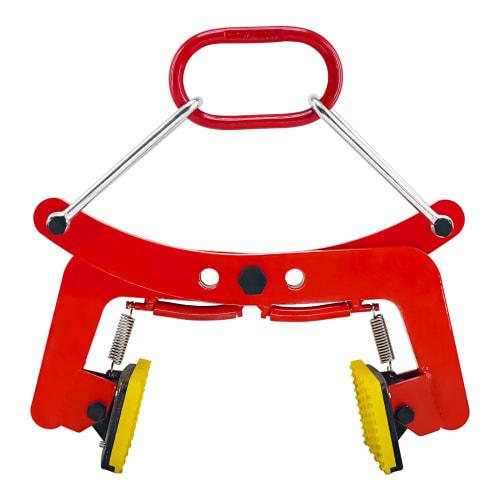 Howhite Stone Clamp, 300kg Capacity, Opening Width 100mm-300mm, Lifting Clamp, Alloy Steel Stone Lifting Device, Gravestone Clamp, for Stone, Landscap