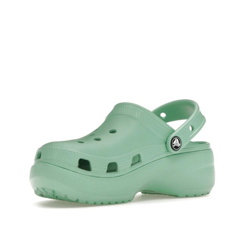Crocs Classic Platform Clog Jade Stone (Womens) Women Sneakers Jade-Stone-Green 206750-3UG