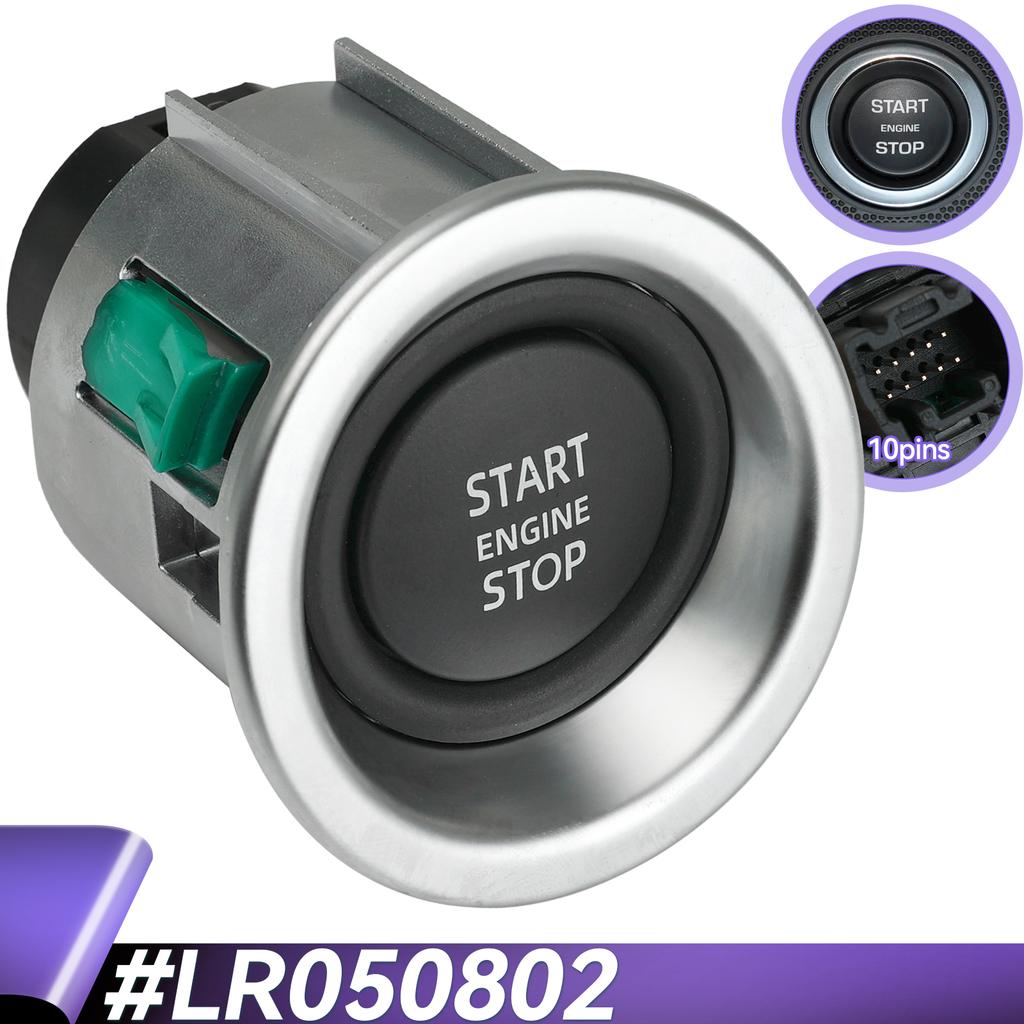 Car Engine Key Start Stop Button Ignition Switch For Land Rover Range Rover L322 2010-13 Keyless Start Switch LR050802 LR011897