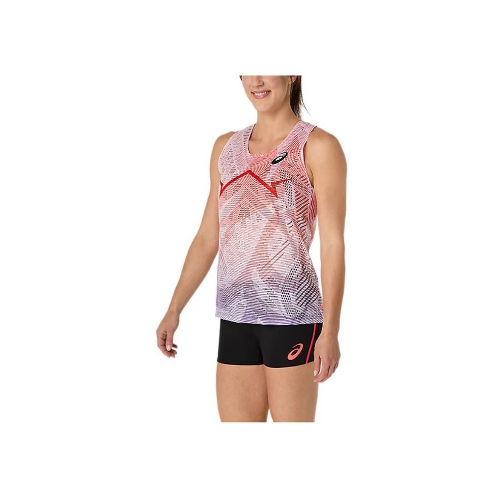 Asics Майка с жаккардовой сетчатой текстурой Женские топы 2092A532-605