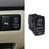 Автомобильное зарядное устройство для Honda старой модели QC3.0+type-c