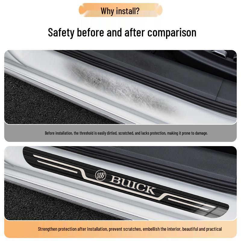 Пороги дверей Buick: Приветственная педаль для Regal, Excelle, LaCrosse, Verano, Encore, Envision