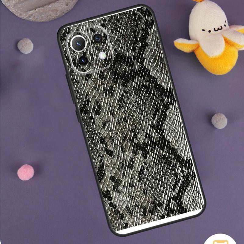 Чехол под змеиную кожу для Xiaomi 15 14 Ultra 13T 14T 15T 17 Pro Max POCO F8 Ultra F5 F6 F7 X5 X6 X7 Pro