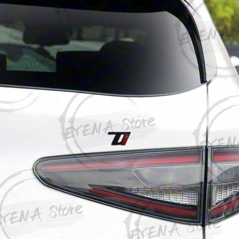 VELOCE TI Logo Lettering Metal Badge Stickers Car Rear Trunk Body Emblem For Junior Giulietta Tonale Giulia Stelvio GTS Sportiva