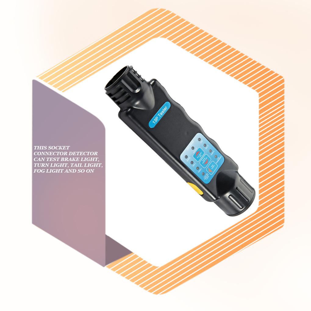 13-контактный тестер сопротивления сигнальная линия разъем разъем детектор автомобильный