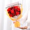 День Святого Валентина подарок: Букет из 11 мыльных роз - Креативный подарок на день рождения для девушки