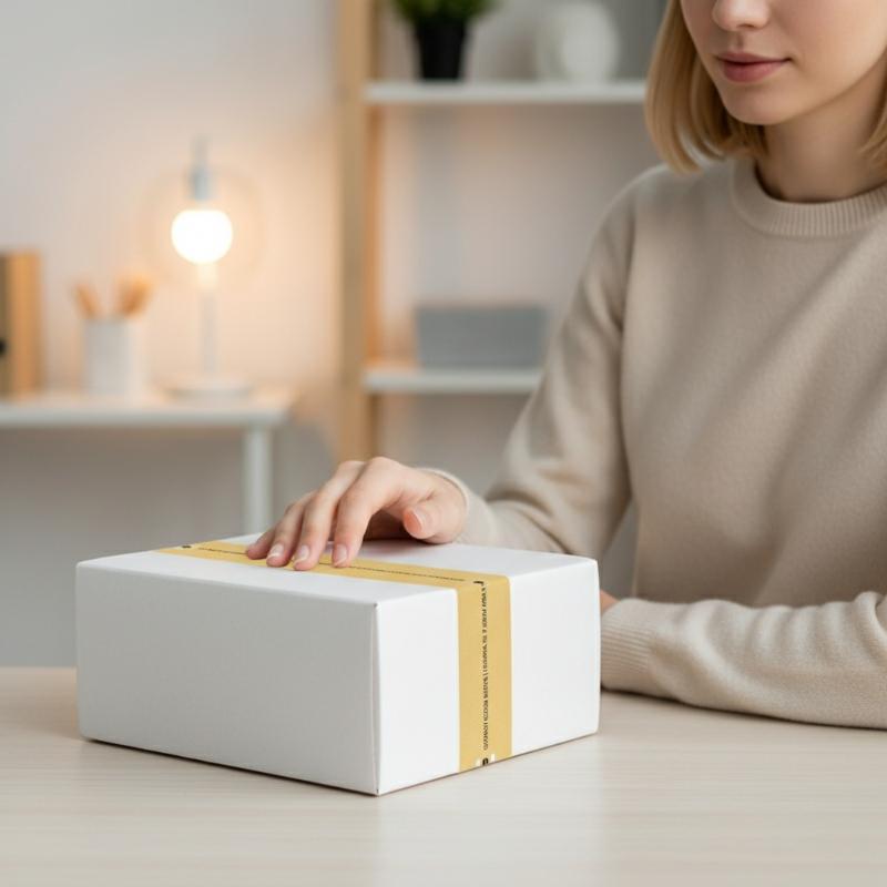 НОВЫЕ 100 шт./рулон Защитные наклейки-пломбы Security Labels для посылок, почтовых отправлений, документов, 3 x 10 см