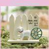 Resin Dog Fence Garden Decor For Plant Potting And Promotional Photography Props