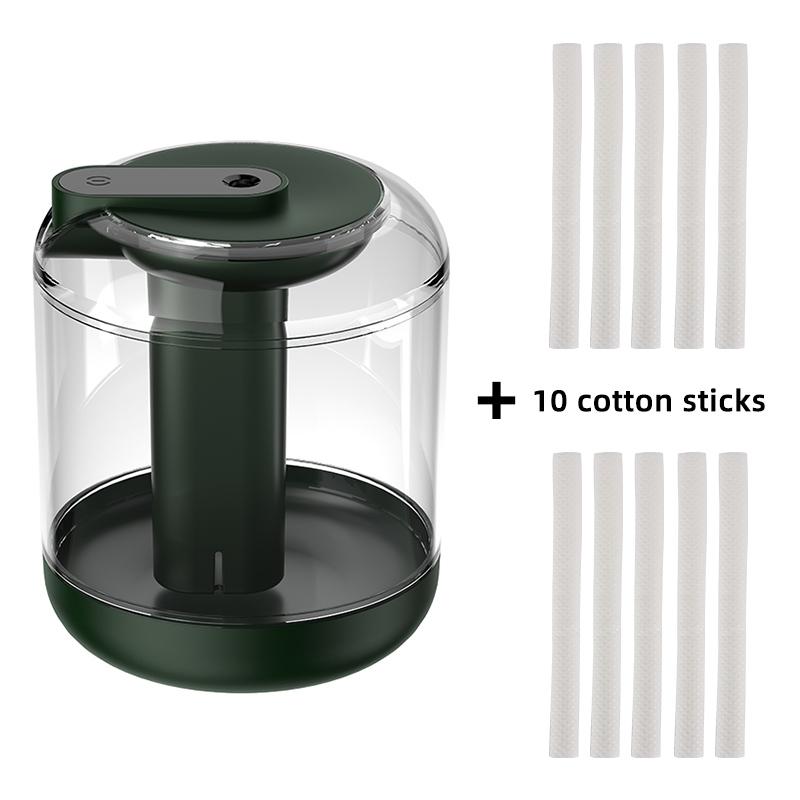 Увлажнитель воздуха большой емкости, перезаряжаемый аккумулятор 2000 мАч, ароматический диффузор эфирного масла, USB-генератор тумана, светодиодный светильник для дома