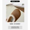 Children's fleece-lined thickened cotton shoes, new autumn and winter models, boys' Boken cotton shoes for small, medium, and large children, girls'