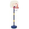 Adjustable Basketball Hoop with Stand Ball & Pump 90 121 cm