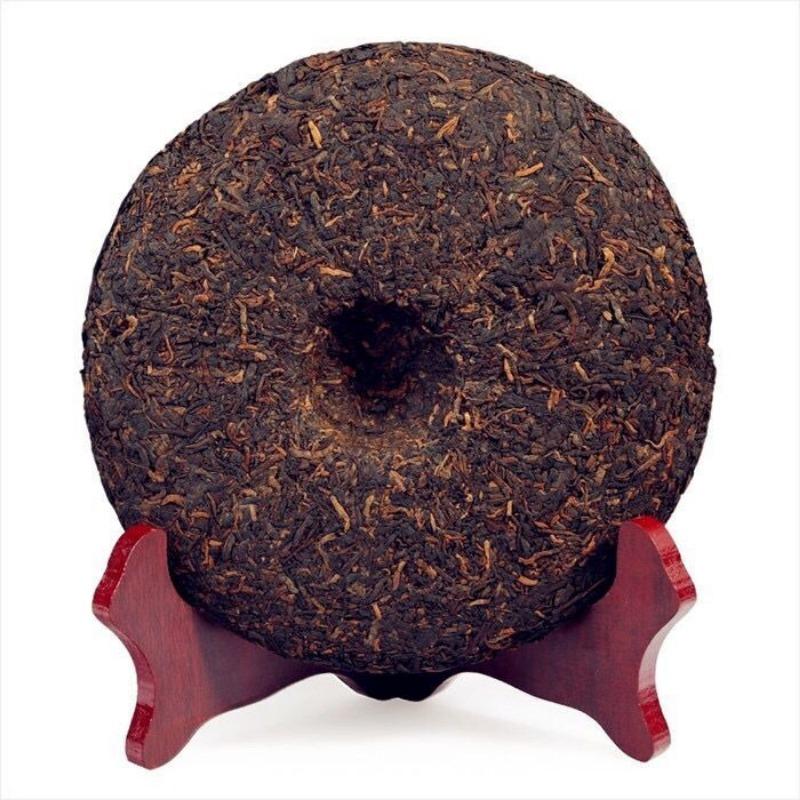 Чайный торт MENGKU Gong Ting Puerh Palace Pu'er Спелый чай пуэр 400г приготовленный