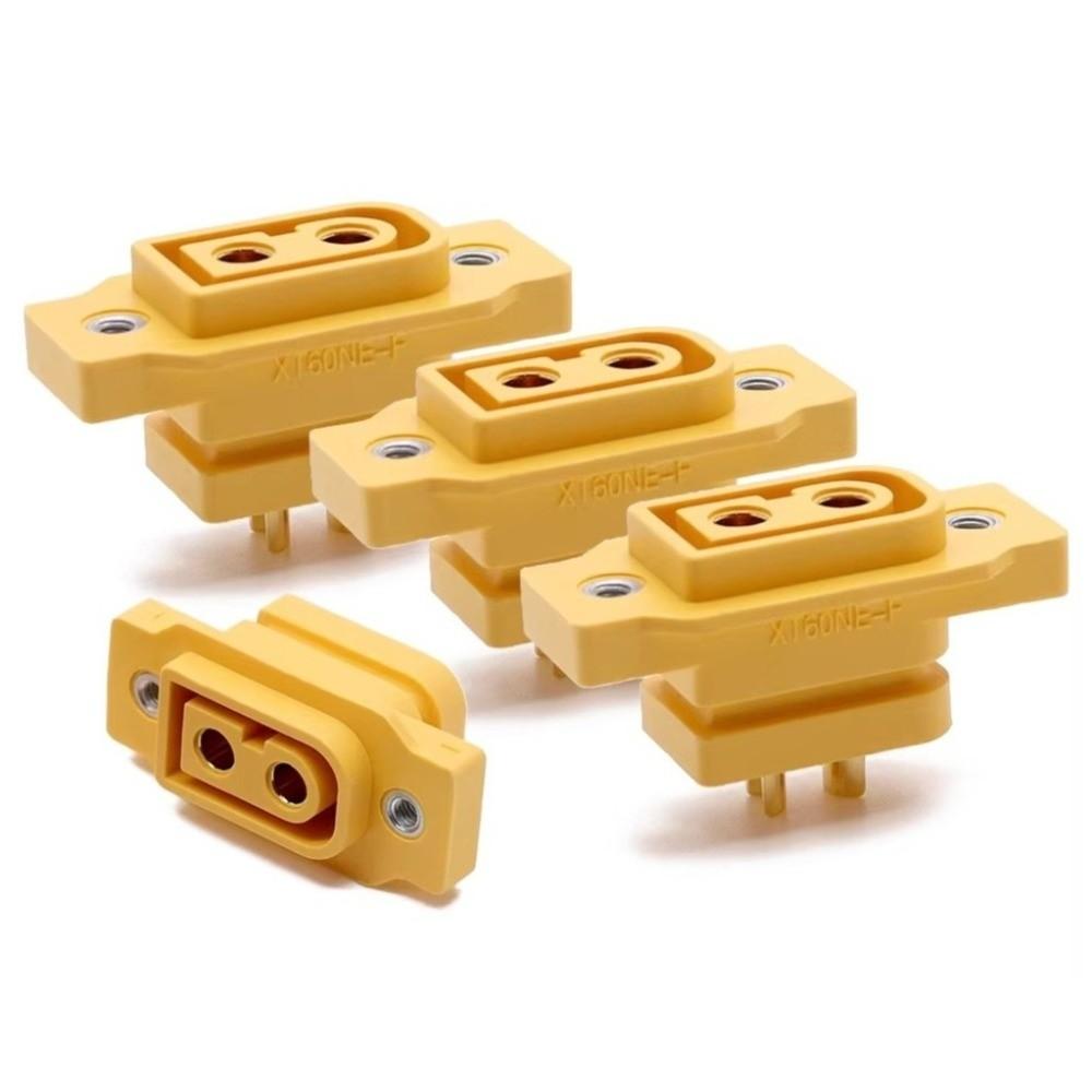 5pcs 3.5mm/4mm XT90NE-F Connector DC500V Amass Connector New Battery Connector  RC Accessories