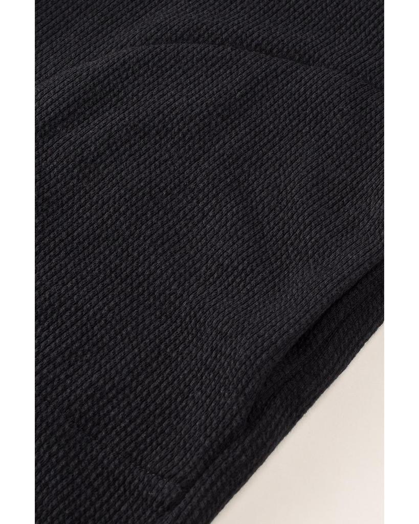 Azura Exchange Комбинезон с длинными рукавами и V-образным вырезом на пуговицах