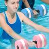 1Pc Multicolor Water Dumbbell Pool Exercise Floating Dumbbell Aquatic Exercise Dumbbells Water Sports Aerobic Fitness Equipment