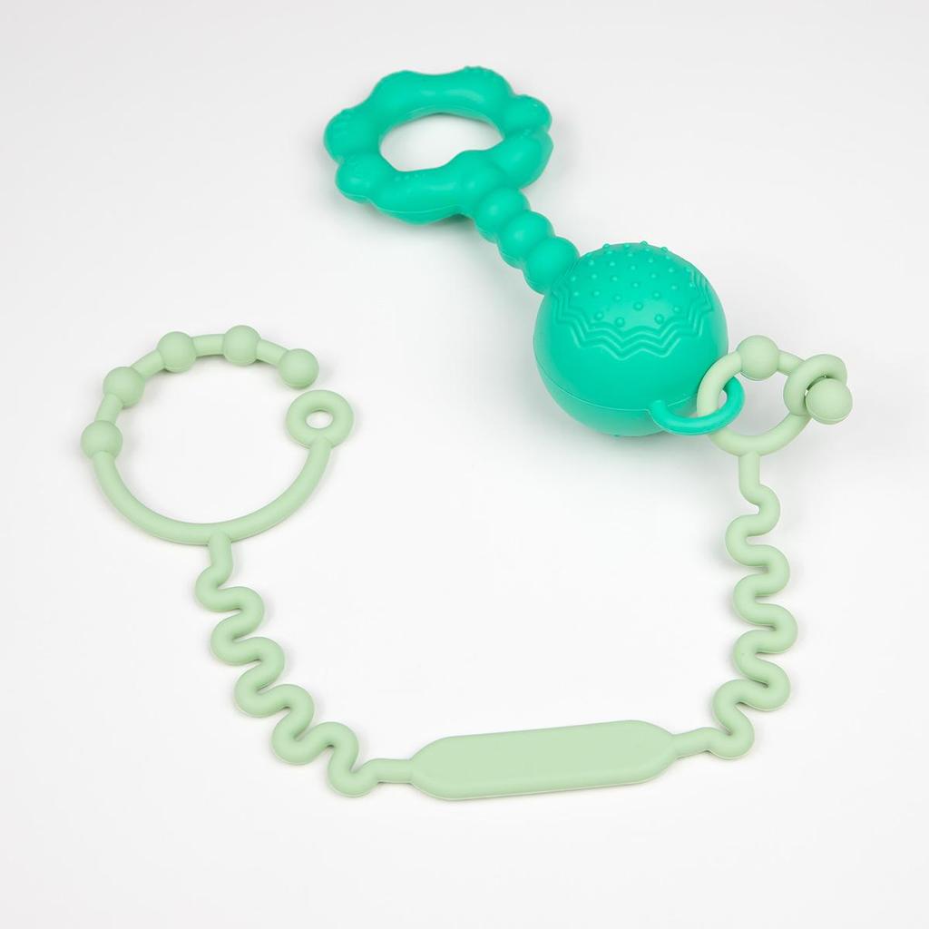 Silicone Baby Bottle Anti-Loss Chain: Multifunctional Pacifier Clip & Anti-Drop Rope