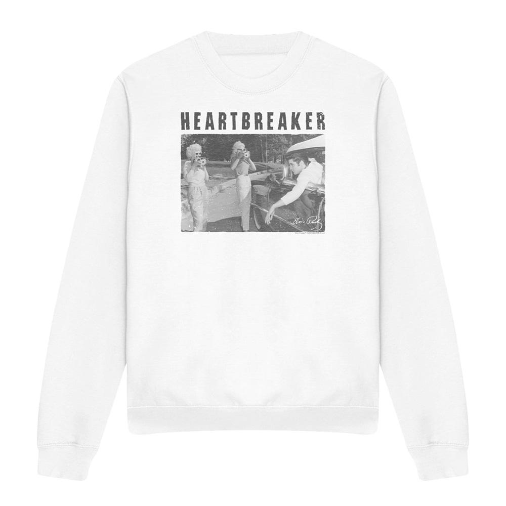 Elvis Presley Unisex Adult Heartbreaker Sweatshirt