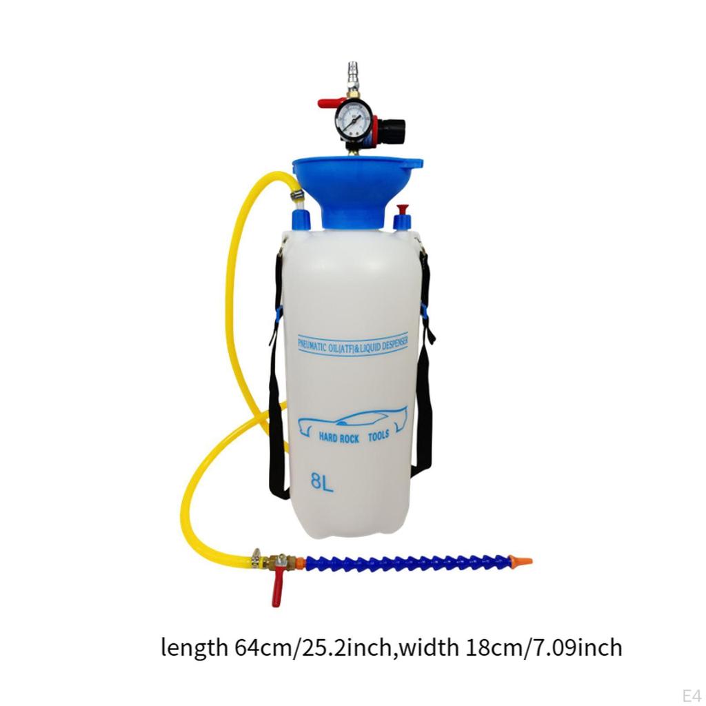 Пневматический насос для трансмиссионной жидкости, простой в использовании маслоотделитель, дозатор