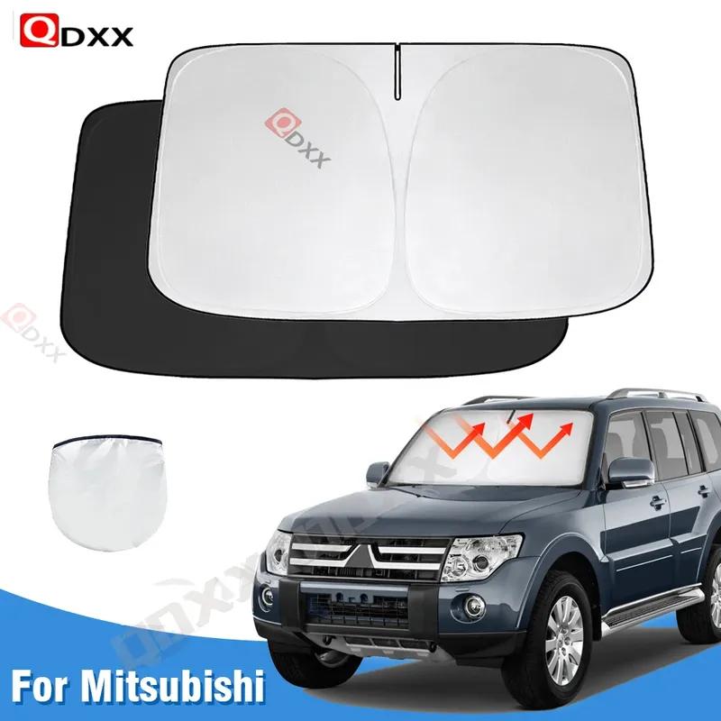 Солнцезащитная шторка на лобовое стекло для Mitsubishi Pajero 2010 - Аксессуары Солнцезащитный козырек Складной Защитный козырек на окно Блокирует УФ-лучи