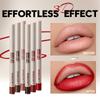 Матовый водостойкий помада-карандаш для губ 10 цветов, многоцветный корректирующий карандаш для губ, увеличивающий объем, с глянцевым финишем, нюдовый карандаш для губ