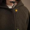 Hacikis Kids Vintage Wool-Blend Padded Winter Coat