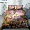 Комплект пододеяльников Butterly Unicorn King Queen Full Twin Single Bed Set