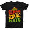 Cinco De Mayo Крутой Мексика Победа Ретро Смешной Подарок Черная Футболка 222