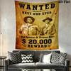 Terence & Bud Wall Tapestry Aesthetic Wall Hanging Printed Fabric Blanket Decorative Tapestries for Bedroom Living Room Home Decor
