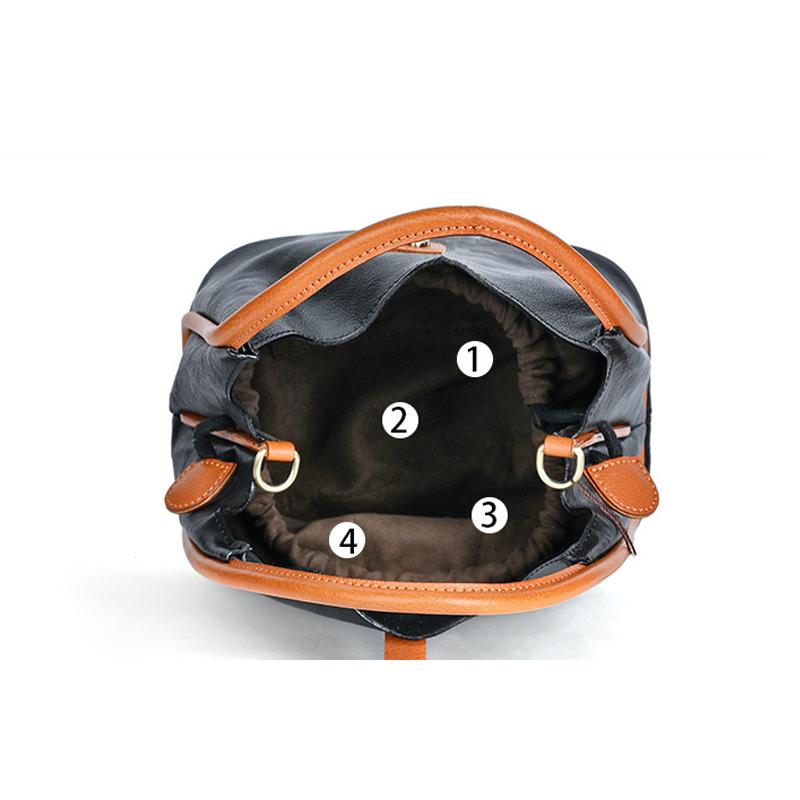 Johnature Винтажная женская сумка из натуральной кожи, натуральная мягкая натуральная коровья однотонная сумка на плечо большой емкости