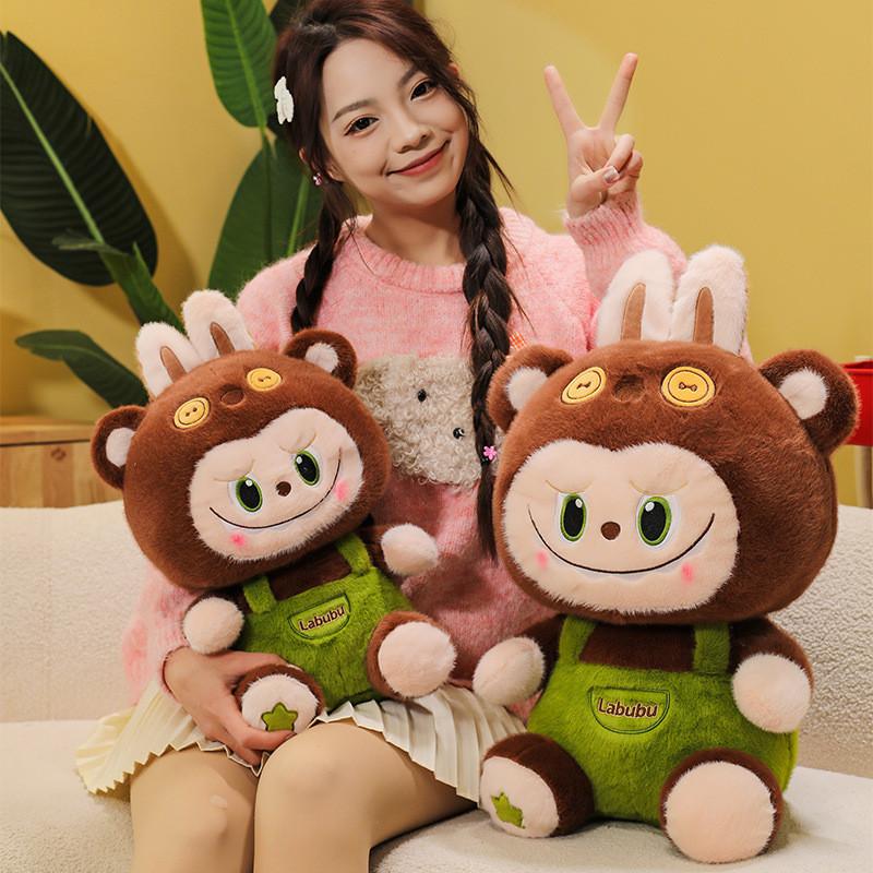 Dressed Cute Rabbu Plush Toy Cute Cartoon Girl Children Birthday Gift Holiday