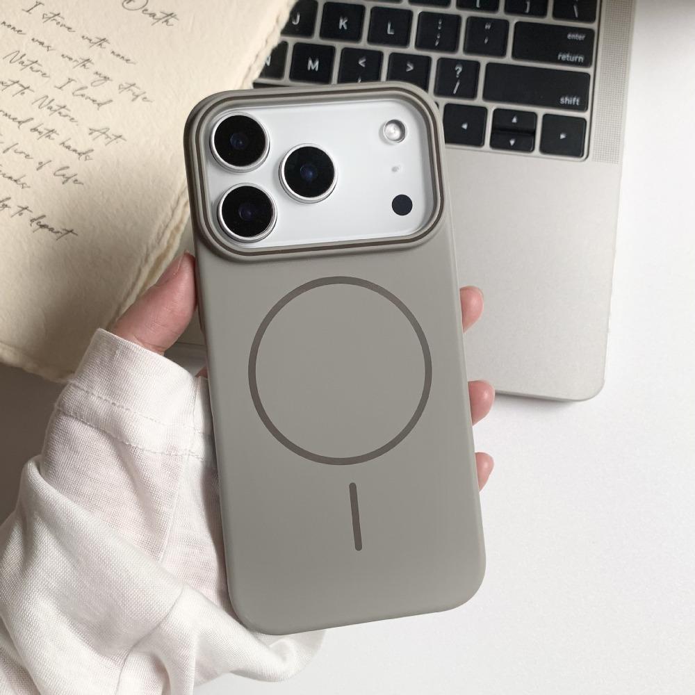 Роскошный матовый магнитный чехол Magsafe для iPhone 17 13 15 14 12 16 Pro Max Plus 17Pro 17 Air Беспроводная зарядка Защитный бампер