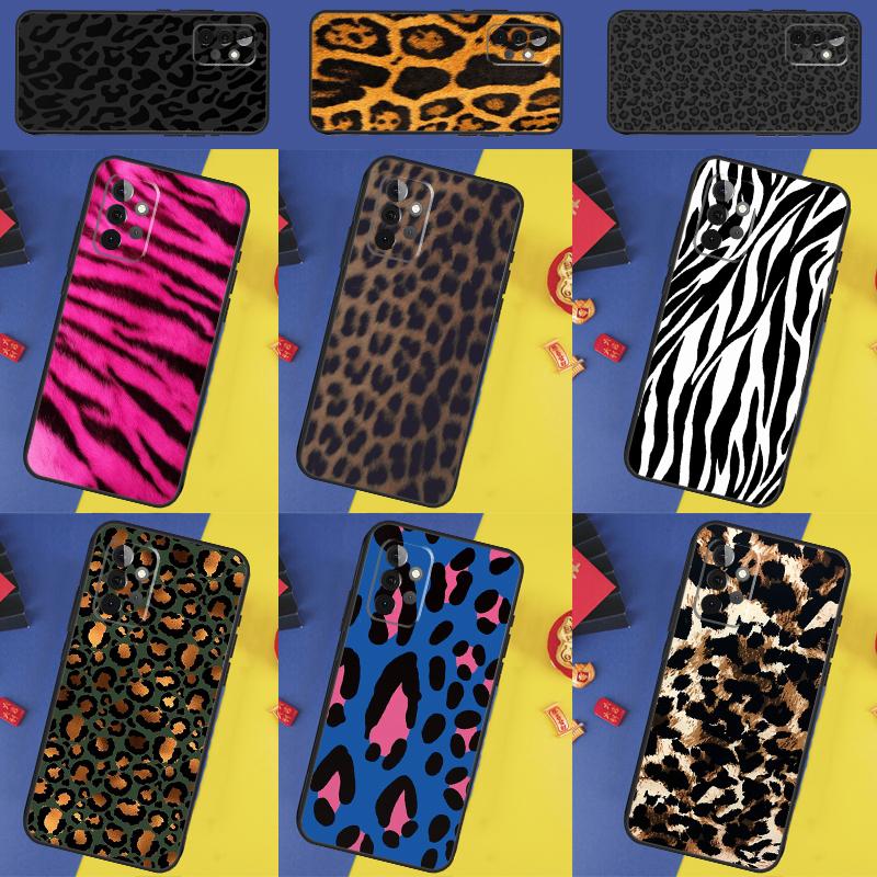 Tiger Zebra Leopard Print For Samsung Galaxy A13 A33 A53 A36 A26 A05 A06 A16 A54 A34 A14 A32 A52 A55 A35 A15 A56 Case