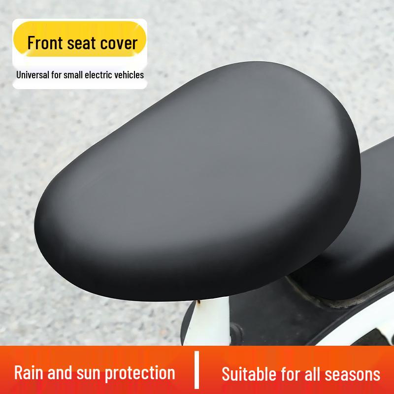 Universal Waterproof PU Seat Cover for Electric Scooters & Bicycles - All-Season Sun Protection