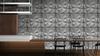 Decorative wall panels gray 50x50 cm, pack of 8
