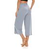 Женские брюки для йоги, широкие повседневные летние свободные удобные спортивные штаны на шнурке, пижамы с карманами