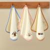 New Pattern with Fashionable Small Animal Designs, Children's Towel, Soft and Skin-Friendly Baby Towel, Made of Coral Fleece, Highly Absorbent,