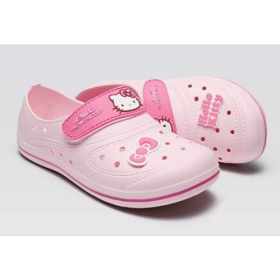 Детские нескользящие тапочки для закрытых помещений Hello Kitty Leaf, популярный персонаж в Корее, для Кубка мира Pro