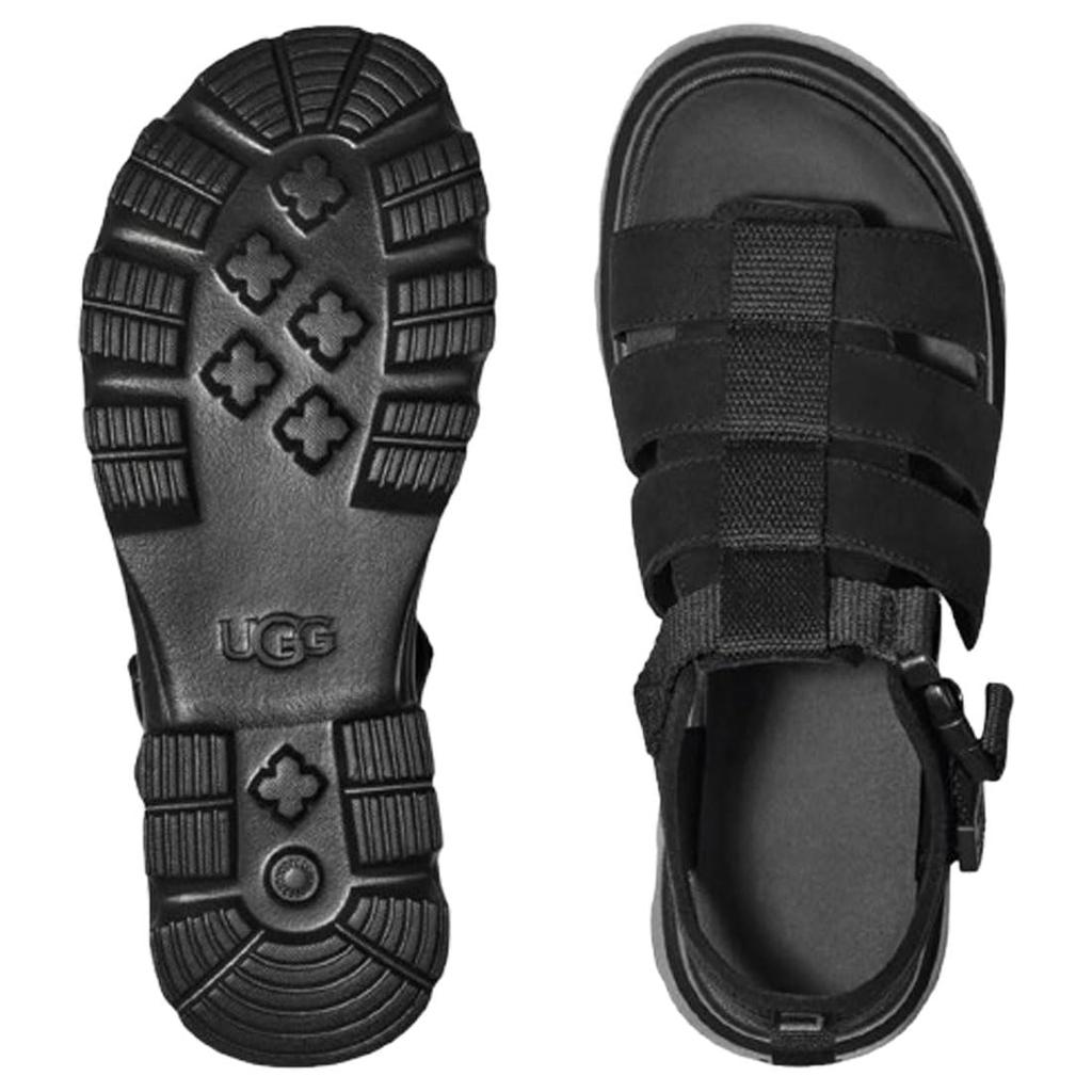 Сандалии Ремешок Толстая Подошва Легкая Обувь Досуг Кора 1152698 [UGG] Женские ЧЕРНЫЙ(ЧЕР) US8(25,0 см) [Элемент]