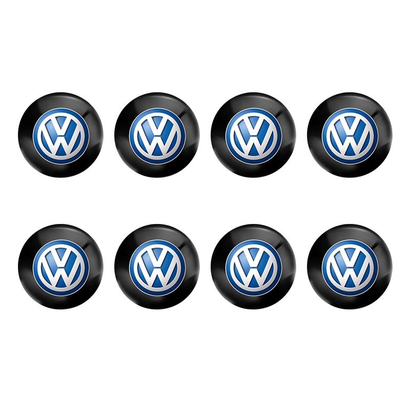VW Car Door Shock Absorber Self Adhesive Collision Avoidance Soundproof Seal Sticker For Volkswagen VW Polo GTI Tiguan PASSAT
