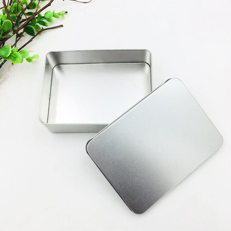 Упаковка из пяти квадратных подарочных коробок, металлическая маленькая коробка, жестяная коробка, упаковка, жестяная коробка, жестяная банка, коробка для хранения, разноцветная