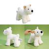 Highland Realistic West Terrier Plush Toy With Polyester Filling Kids For