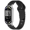 Силиконовый ремешок для Xiaomi Mi Band 10 9 8 NFC Спортивный резиновый браслет Наручный ремешок Correa Аксессуары для Xiaomi Smart Band 8 9 10 NFC