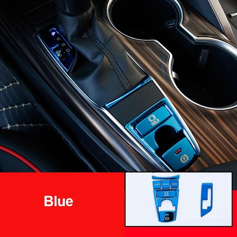 Автомобильная электронная кнопка ручного тормоза, панель, накладка, наклейка для Toyota Camry 70 XV70 2018, аксессуары