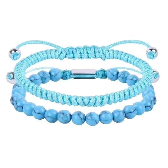 JYL TS Bracelet Stretch Beaded -Adapts to Fortune & Enhances Life Flow