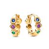 925 Silver Earrings Double Hoop Butterfly Earring Fit Charms Diy Fine Jewelry Gift For Women Making Accessories