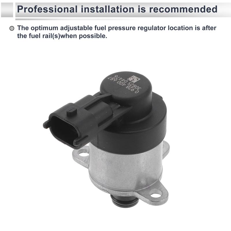 UXCELL Fuel Pressure Regulator for Honda Accord 04-08 No.16410RBDAE000 Metal 20-70 Psi