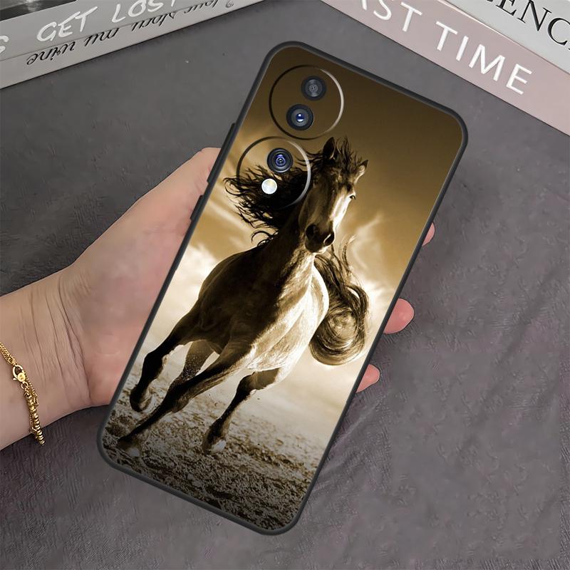 Чехол Животное Лошадь Для Honor 90 70 50 10 Lite Magic 5 6 Pro X6 X7 X8 X9 X6a X7a X8a X9a X9b X8b Обложка