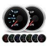 52mm Boat Balance Gauge 0-190ohm Boat Trim Meter Trim Tilt Indicator Digital pointer Gauge 7-color backlight For Yacht Marine